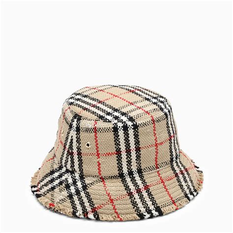 burberry bucket hay|Burberry bucket hat on sale.